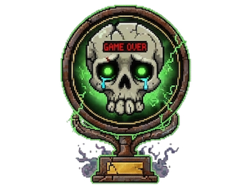 image for loser with skull